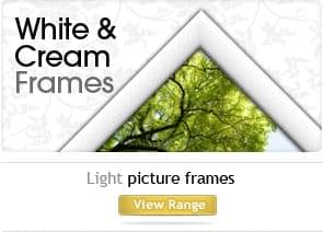 White & Cream picture frames