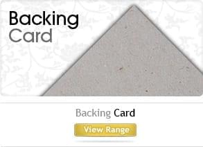 Backing picture frame supplies