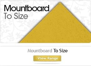 Mountboard picture frame supplies