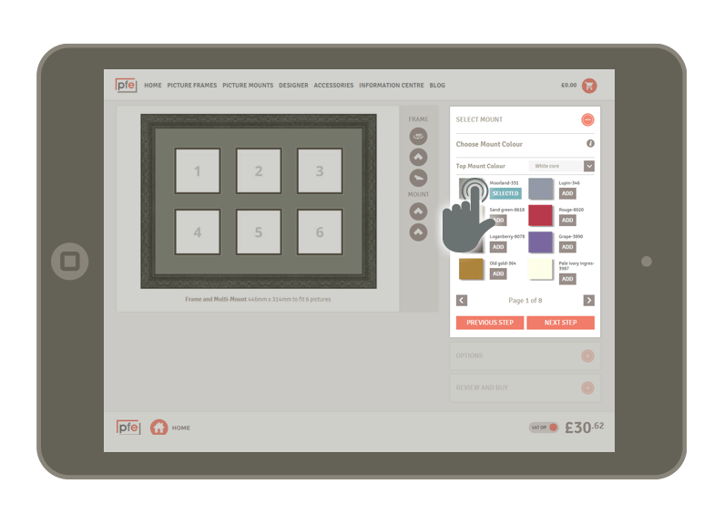 How to Order a Multiframe Frames Express