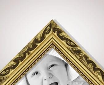 Gold picture frame supplies