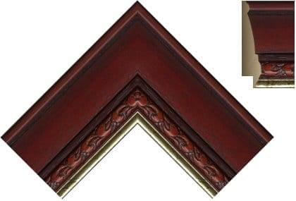65mm Mahogany Gold line