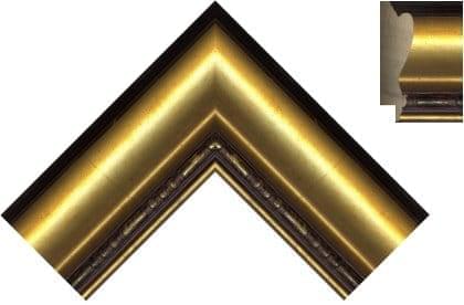 55mm Lined Gold