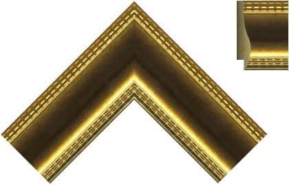 50mm Red vein gold