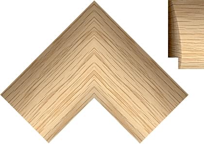 70mm Rounded Oak