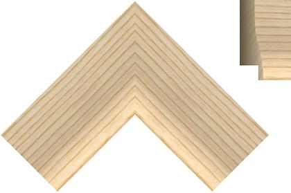58mm Raised Oak