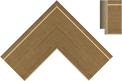 62mm Flat Gold