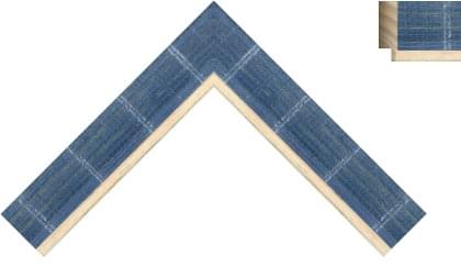 30mm Lined blue wash