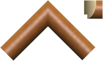40mm  Rounded Teak