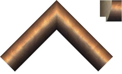 40mm Pitted Curved Bronze