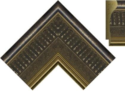 82mm Baroque Dark Gold