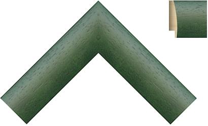 40mm Rounded Green Stain