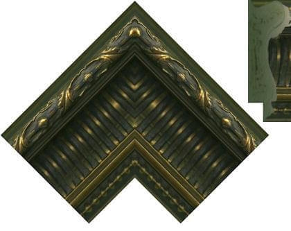 95mm Saxon gold