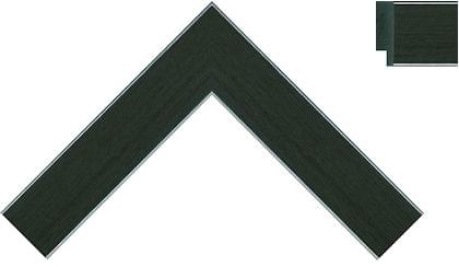 30mm Black double silver line