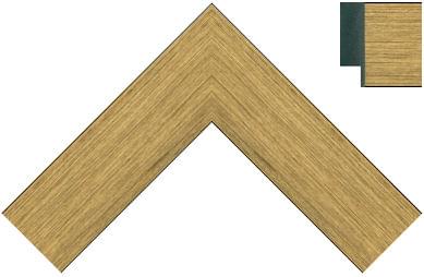 40mm Flat gold - Black edge detail