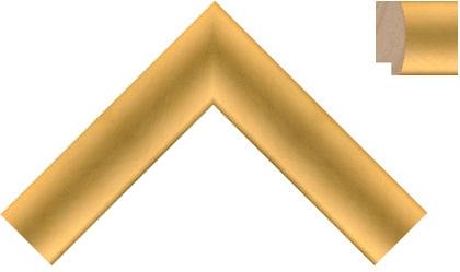 35mm Rounded gold (Out of stock)