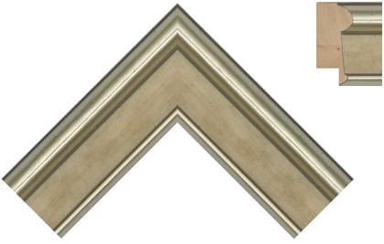 45mm Caneleto Silver