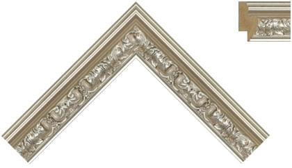 29mm Ornate silver ( c )