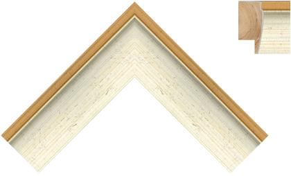 38mm Ren silver gold back detail