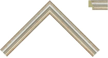 25mm Antique silver brown flecks ( c )
