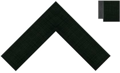 40mm Flat hessian black ( c )