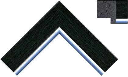 42mm Black with a bright silver line ( c )