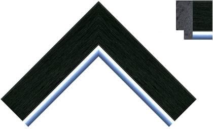 42mm Black with a bright silver line ( c )