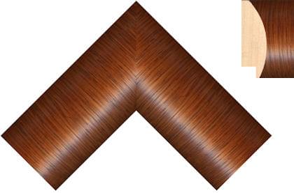 60mm Striped teak veneer