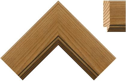 53mm Antique grain pine