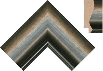 70mm Italian ferrara dark silver