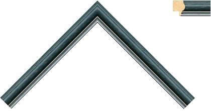 15mm Sea blue double silver line