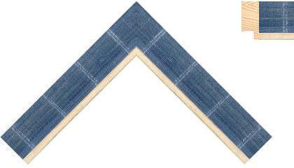 30mm Lined blue wash