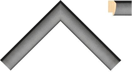 25mm Graphite grey black edge detail