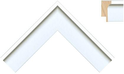 36mm Reverse smooth matt white