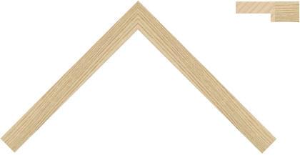 15mm Flat deep ash