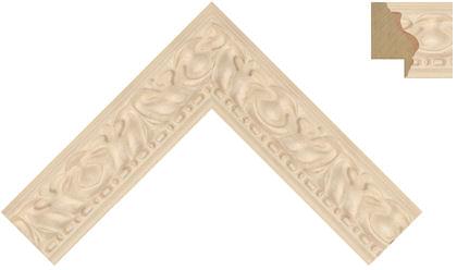 33mm Baroque style limed cream ( Hr )