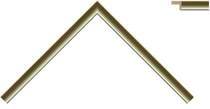10mm Flat polished gold
