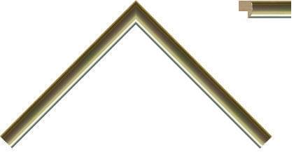 15mm Rounded polished gold