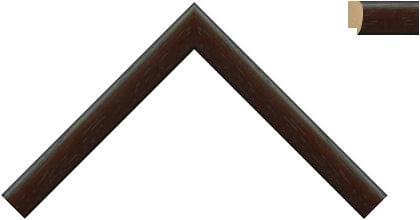20mm Rounded grain dark mahogany