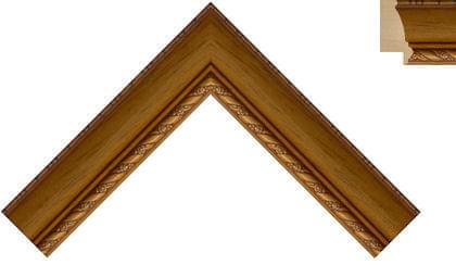 32mm Victorian pattern teak