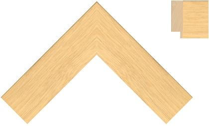 40mm Flat light grain pine