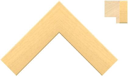 38mm Flat light maple rounded edges