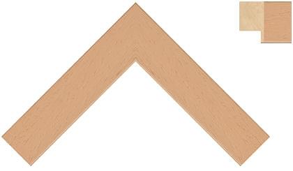 30mm Painted grain peach