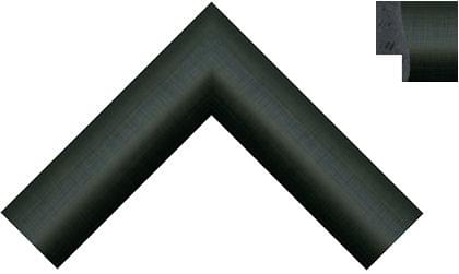 38mm Reverse curve hessian black ( c )