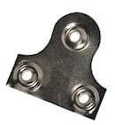 32mm Chrome Picture plate ( x 2 )