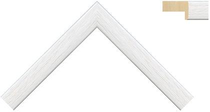 20mm Painted deep grain matt white