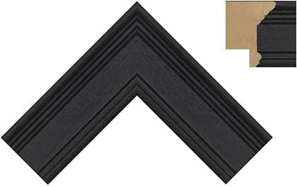 52mm Painted grain reverse step black