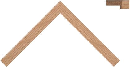 15mm Flat deep oak