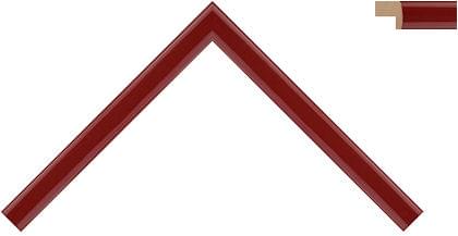 15mm High gloss red with slightly rounded edges
