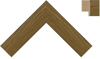35mm Flat oak with slight rounded edges ( c )